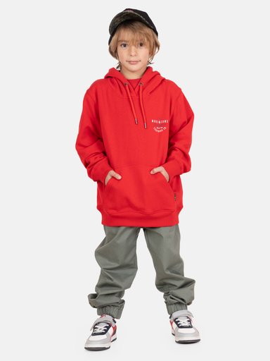 POLERON CANGURO TIKI ROJO INFANTIL MAUI AND SONS - 4