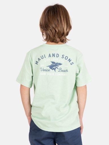 POLERA MC BAYFUEL VERDE INFANTIL MAUI AND SONS - 2