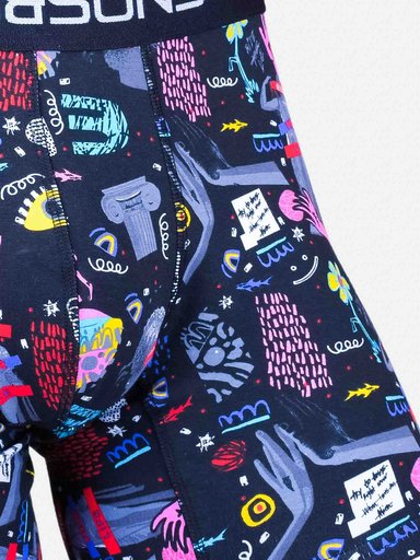 BOXER LAVA COAST MULTICOLOR HOMBRE MAUI AND SONS - 3