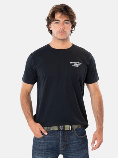 PACK POLERA CINTURON STARDUST NEGRO HOMBRE MAUI AND SONS - 1