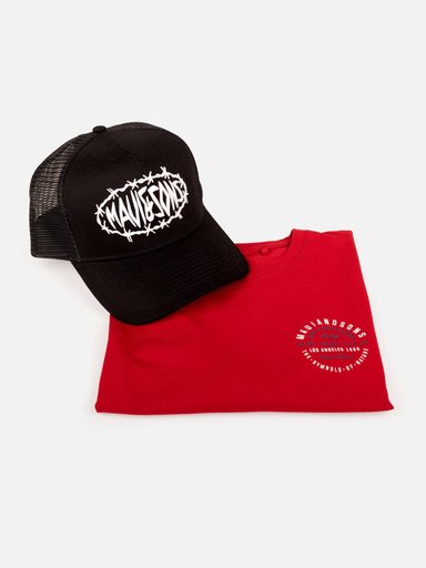 PACK POLERA JOCKEY INFINITE ROJO INFANTIL MAUI AND SONS - 3