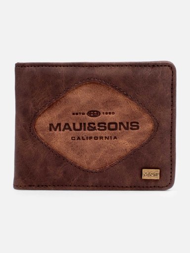 BILLETERA PALMORA CAFE  HOMBRE MAUI AND SONS - 1