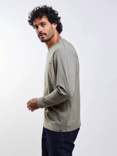 POLERA ML ELEMENTALS LY VERDE HOMBRE MAUI AND SONS - 3