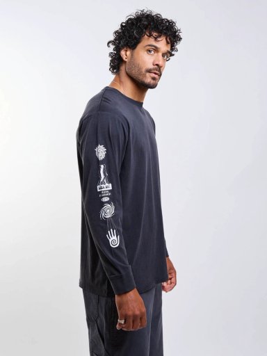 POLERA ML MAREX NEGRO HOMBRE MAUI AND SONS - 3