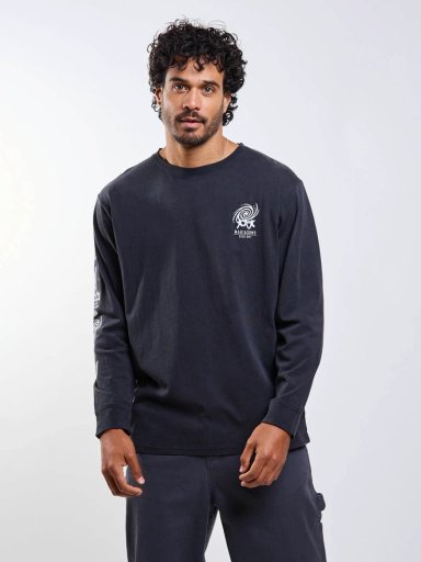 POLERA ML MAREX NEGRO HOMBRE MAUI AND SONS - 5