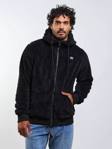 POLERON HOMBRE MAUI AND SONS CHIPORRO RAYEN NEGRO - 1