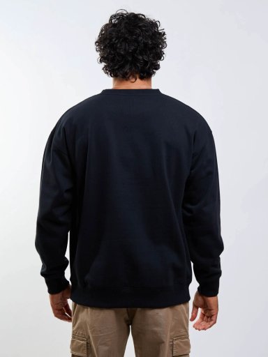 POLERON CR BALANCE CREW NEGRO HOMBRE MAUI AND SONS - 6