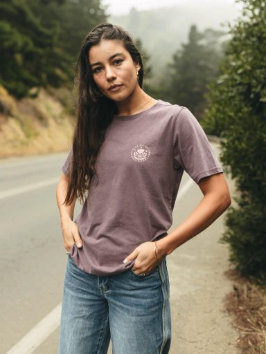 POLERA MC SAN BLAS MORADO MUJER MAUI AND SONS - 1