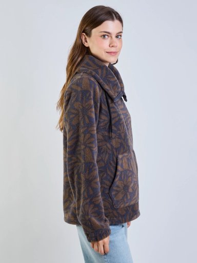 POLERON POLAR FEATHER GRAY MULTICOLOR MUJER MAUI AND SONS - 3