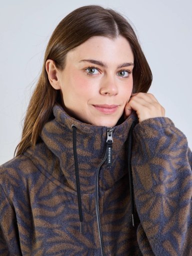 POLERON POLAR FEATHER GRAY MULTICOLOR MUJER MAUI AND SONS - 4