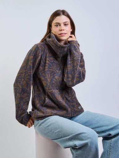 POLERON POLAR FEATHER GRAY MULTICOLOR MUJER MAUI AND SONS - 7