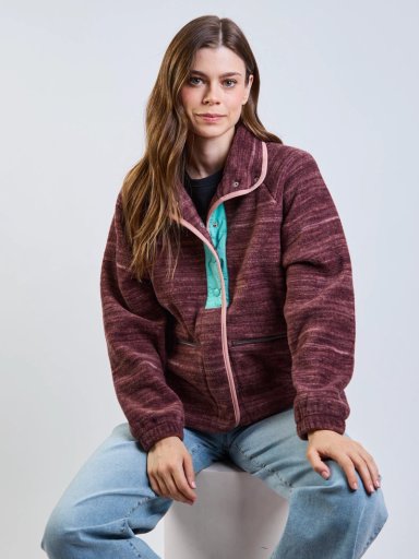 POLERON POLAR VINTAGE KHAKI MULTICOLOR MUJER MAUI AND SONS - 8