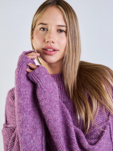 SWEATER LUNA MORADO MUJER MAUI AND SONS - 4