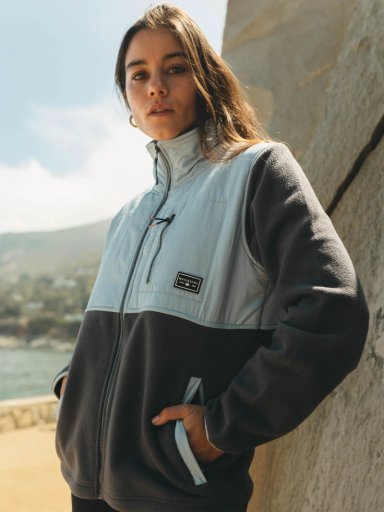 POLERON POLAR QUITE GRIS MUJER MAUI AND SONS - 3