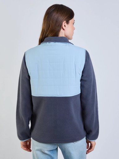 POLERON POLAR QUITE GRIS MUJER MAUI AND SONS - 6