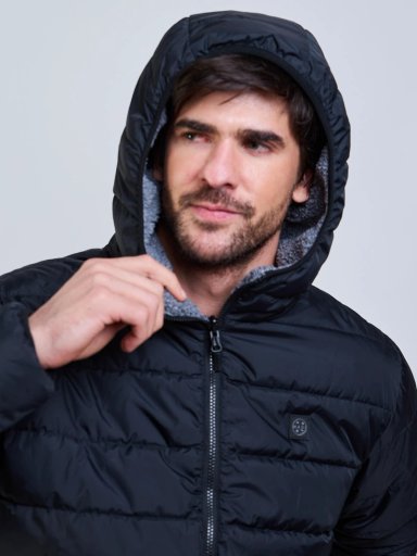 PARKA REVERSIBLE FLUX NEGRO HOMBRE MAUI AND SONS - 4