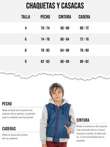 PARKA EASTPORT ROJO INFANTIL MAUI AND SONS - 7