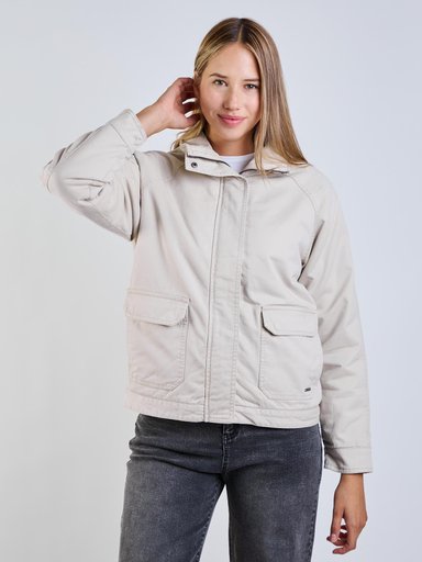 CHAQUETA POPPA BEIGE MUJER MAUI AND SONS - 1
