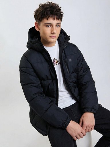PARKA HIGHLINE NEGRO INFANTIL MAUI AND SONS - 7