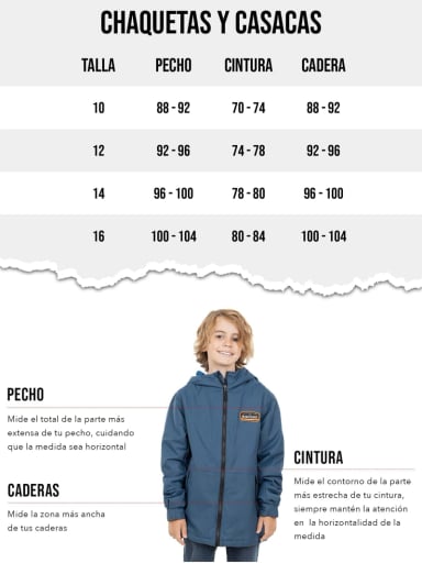 PARKA WAYFARER ROJO INFANTIL MAUI AND SONS - 9