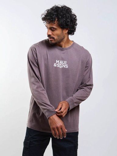 POLERA ML THE WORLD SURF CAFE  HOMBRE MAUI AND SONS - 1