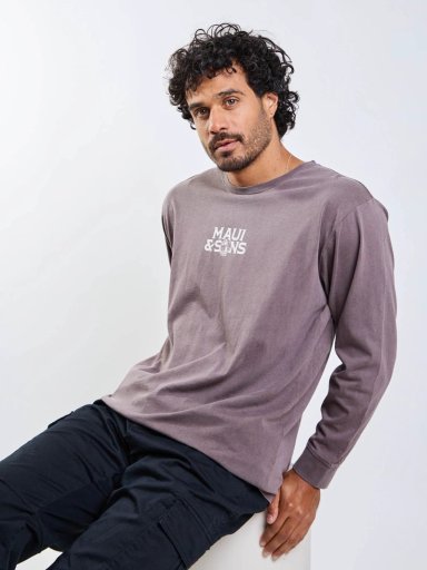 POLERA ML THE WORLD SURF CAFE  HOMBRE MAUI AND SONS - 6