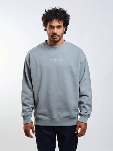 POLERON CR BALANCE CREW VERDE HOMBRE MAUI AND SONS - 5