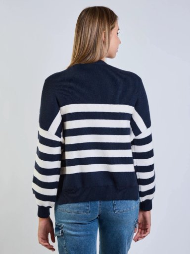 SWEATER SILVAE AZUL MUJER MAUI AND SONS - 2