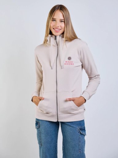 POLERON FZ BORA BORA BEIGE MUJER MAUI AND SONS - 8