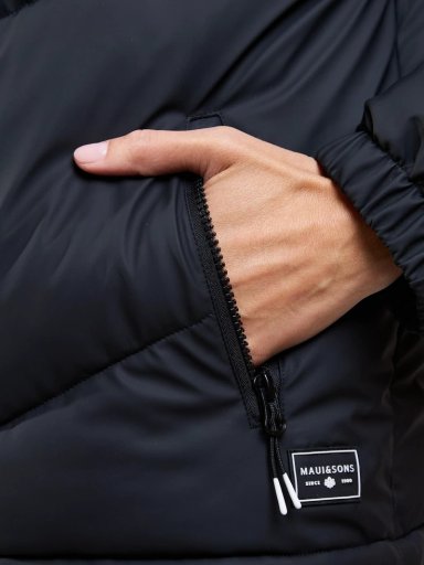 PARKA ALMONDINE NEGRO MUJER MAUI AND SONS - 6