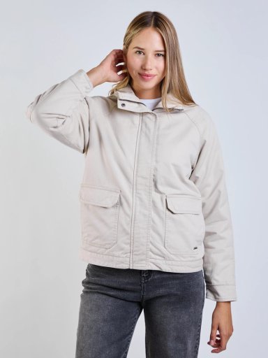 CHAQUETA POPPA BEIGE MUJER MAUI AND SONS - 1