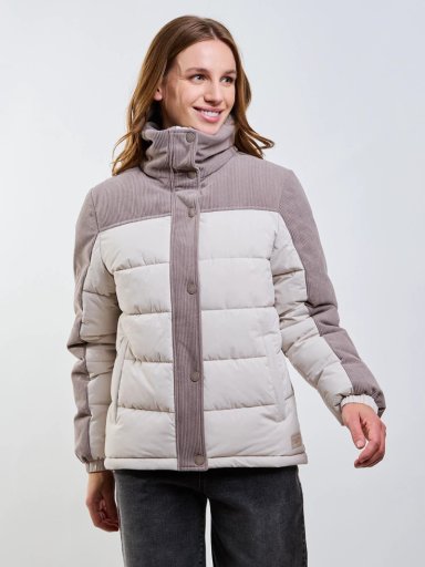 PARKA ROSE DUST BEIGE MUJER MAUI AND SONS - 1