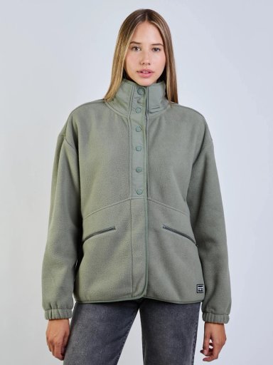 POLERON POLAR SILVER GREEN VERDE MUJER MAUI AND SONS - 5
