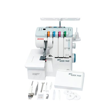 MAQUINA OVERLOCK JANOME 744D - 5