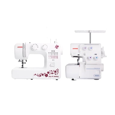 PACK MAQUINA DE COSER 311 + OVERLOCK MYLOCK 8002D - 1