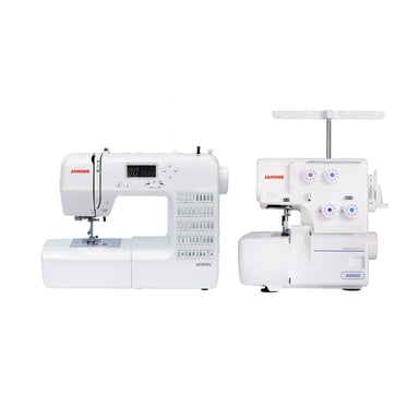 PACK MAQUINA DE COSER 1050DC + OVERLOCK MYLOCK 8002D - 1