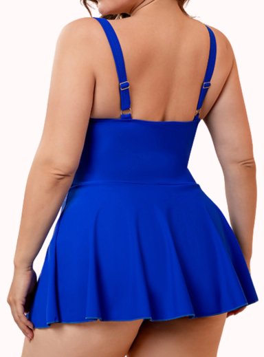 TRAJE DE BAÑO VESTIDO NEGRO - 4