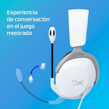 AUDÍFONOS HP HYPERX CLOUD STINGER 2 CORE DIADEMA BLANCO - 6