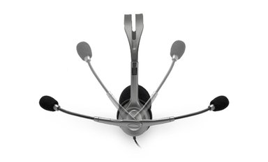 AUDÍFONOS LOGITECH HEADSET H111 STEREO DIADEMA GRIS - 3