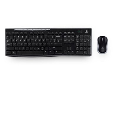 COMBO TECLADO + MOUSE INALÁMBRICO LOGITECH MK270 NEGRO - 1