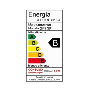 IMPRESORA MULTIFUNCIONAL BROTHER DCP-1617NW MONOCROMÁTICA WIFI - 3