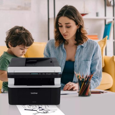 IMPRESORA MULTIFUNCIONAL BROTHER DCP-1617NW MONOCROMÁTICA WIFI - 7