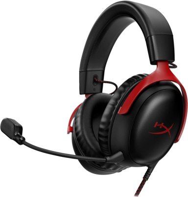 AUDIFONOS DIADEMA GAMER HYPERX CLOUD III ALAMBRICO NEGRO - 1