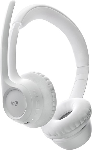 AUDIFONOS TELETRABAJO LOGITECH ZONE 300 INALAMBRICO BLANCO - 4