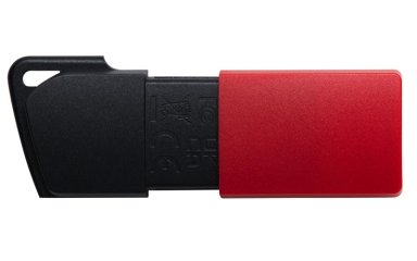 PENDRIVE KINGSTON UNIDAD FLASH USB 128 GB USB TIPO A NEGRO ROJO - 2