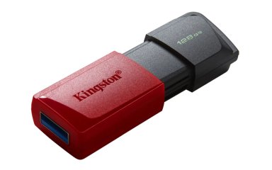 PENDRIVE KINGSTON UNIDAD FLASH USB 128 GB USB TIPO A NEGRO ROJO - 4