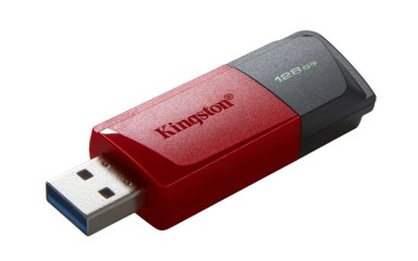 PENDRIVE KINGSTON UNIDAD FLASH USB 128 GB USB TIPO A NEGRO ROJO - 5