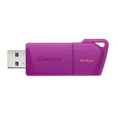 MEMORIA FLASH USB KINGSTON - 64 GB - USB 3.2 GEN 1 - NEON PURPLE - 1