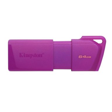 MEMORIA FLASH USB KINGSTON - 64 GB - USB 3.2 GEN 1 - NEON PURPLE - 2