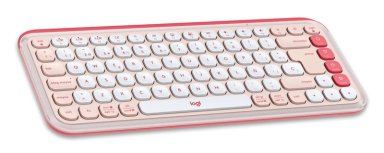 KIT TECLADO Y MOUSE INALAMBRICO LOGITECH POP ICON ROSADO ESPAÑOL - 3
